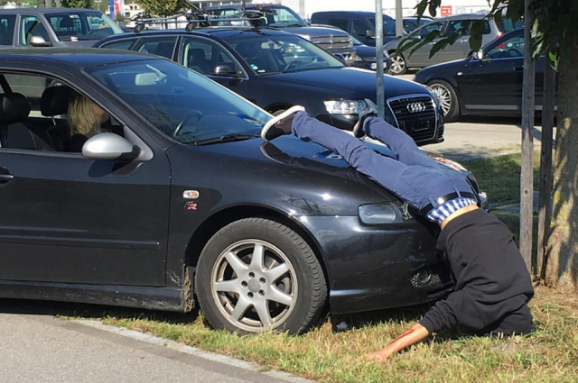 Nothelferkurse Unfallbeispiel