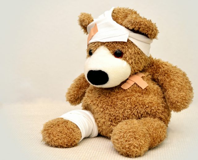 Teddy Unfall